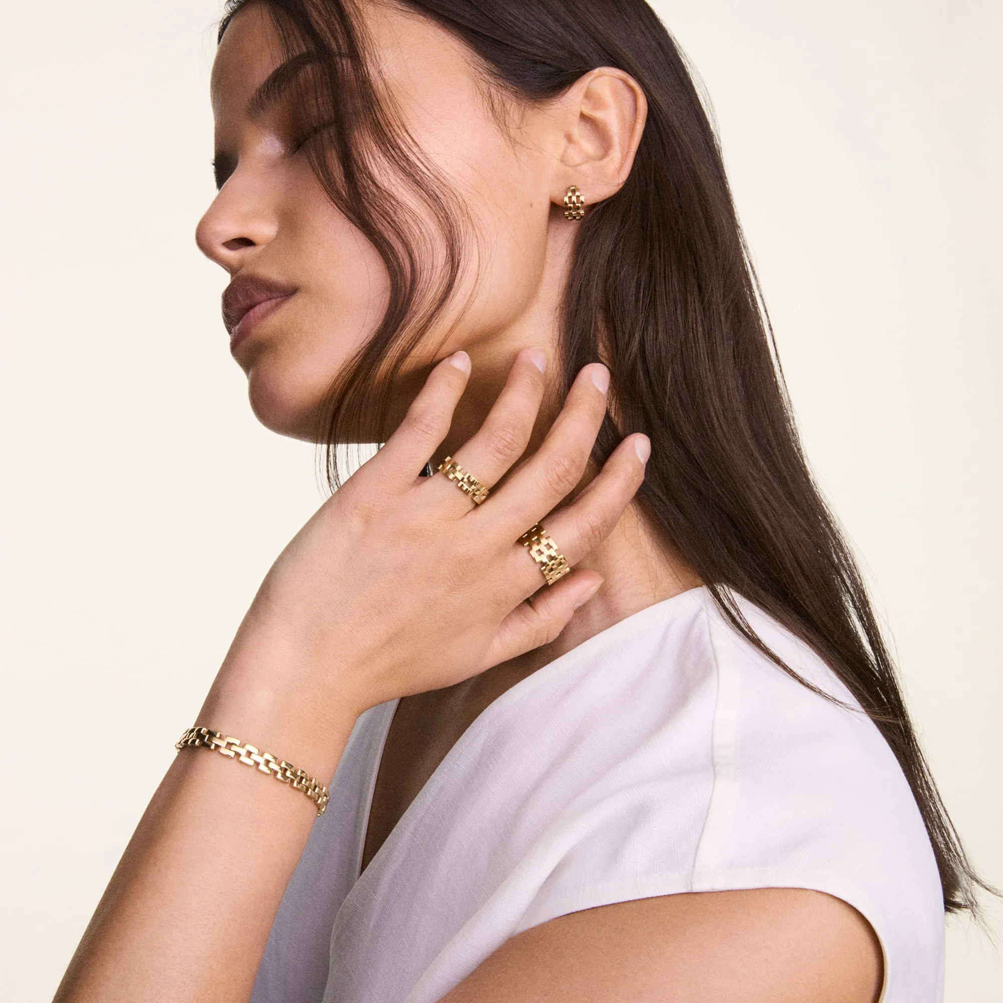 5-Link Ring Gold Daniel Wellington