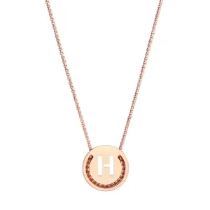 ABC's - H 18K Gold Plated Necklace