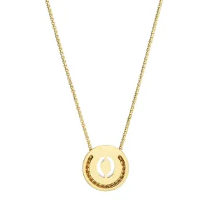 ABC's - O 18K Gold Plated Necklace