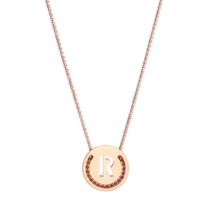 ABC's - R 18K Gold Plated Necklace