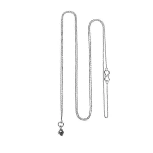 Ample Flight Silver Necklace w. Diamond