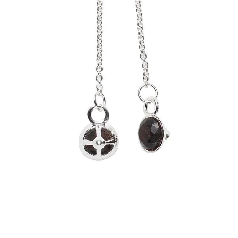 Ample Flight Silver Necklace w. Diamond