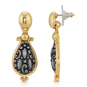 Antiquities Couture Antioch Teardrop Earrings 1928 Jewelry