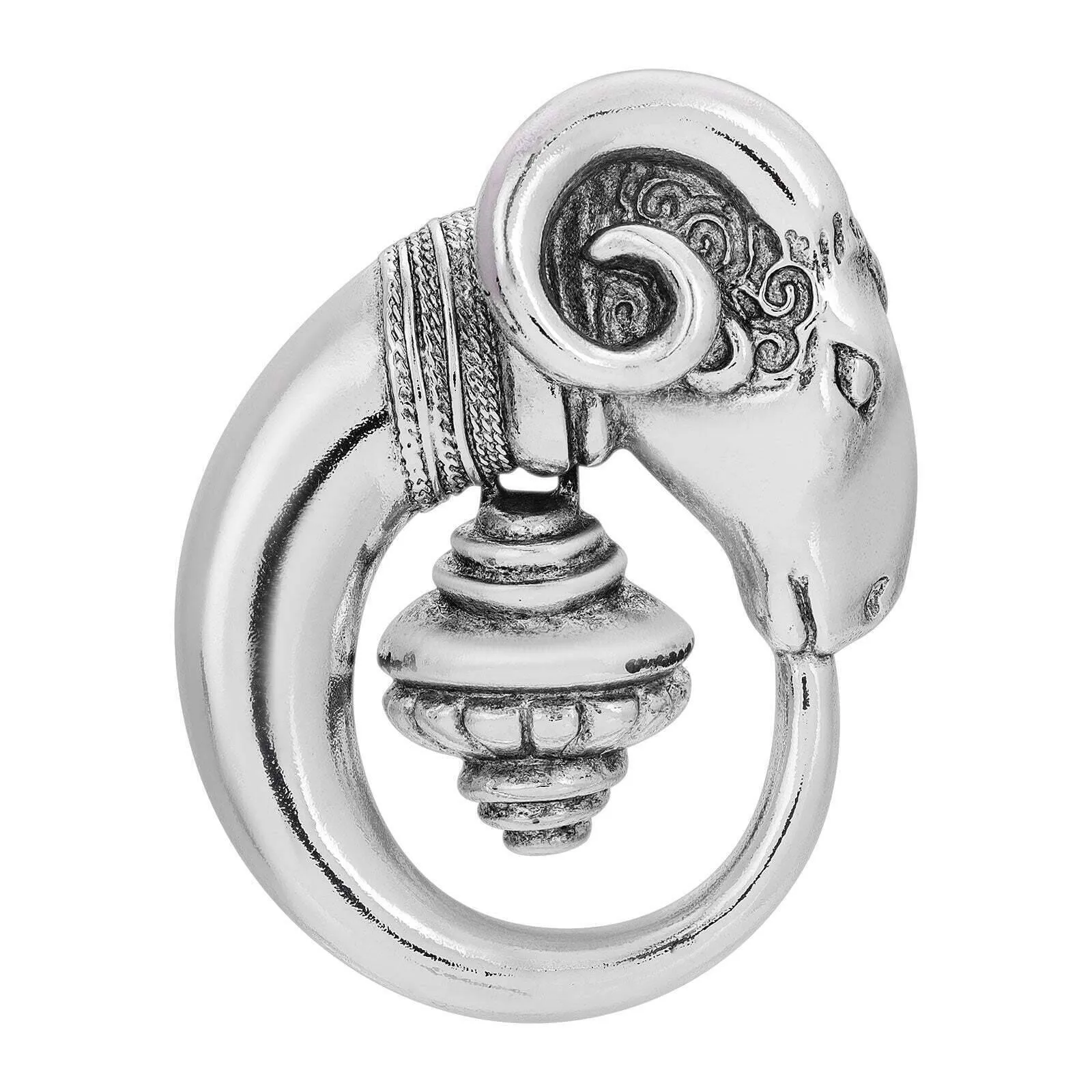 Antiquities Couture Rams Head Classical Brooch 1928 Jewelry