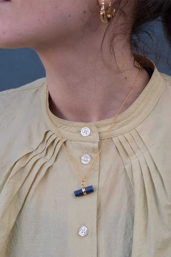 Ash London Ditta Necklace Lapis Lazuli