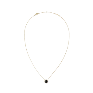 Audrey Necklace Black Agathe Gold Daniel Wellington