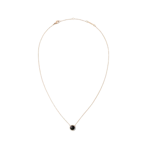 Audrey Necklace Black Agathe Rose Gold Daniel Wellington
