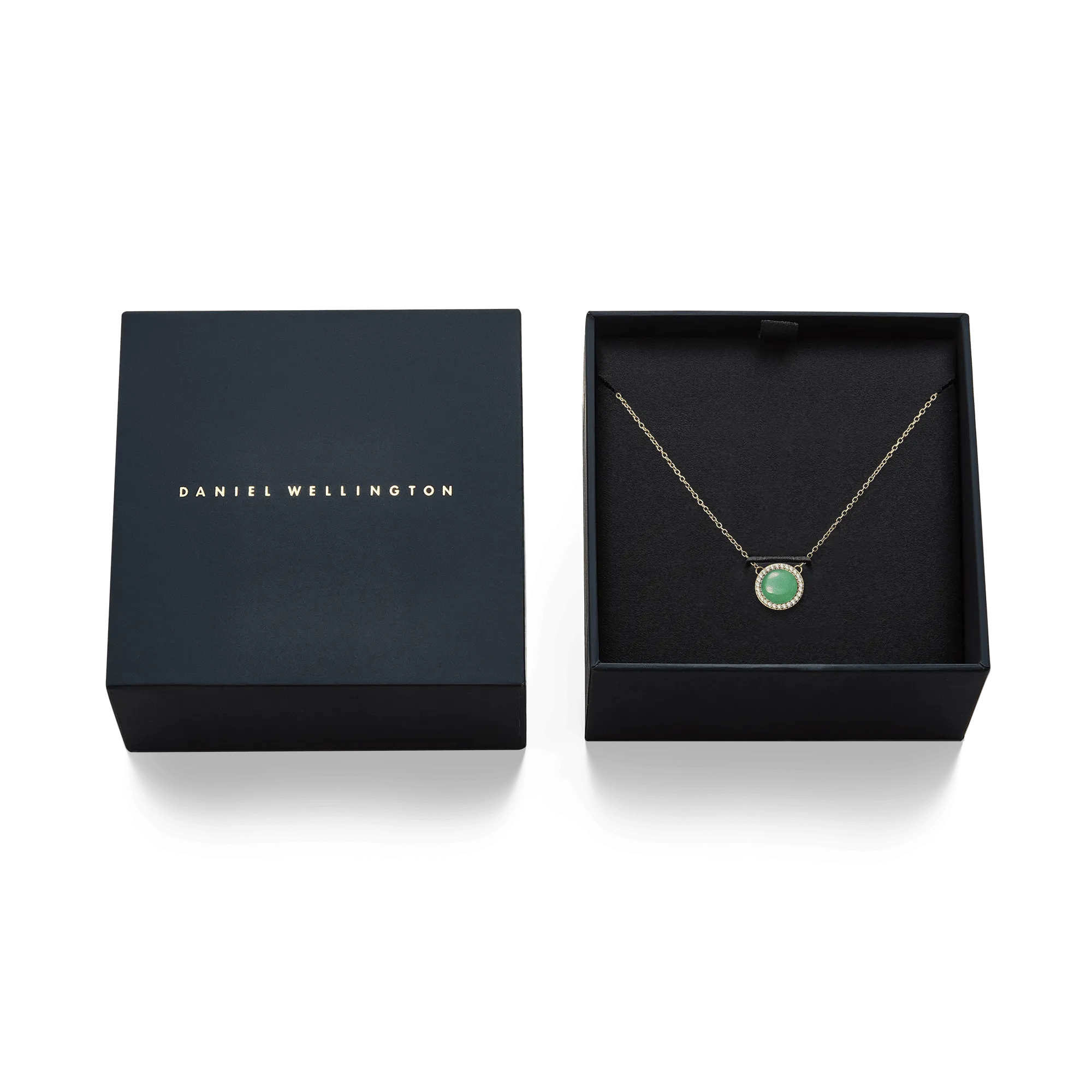 Audrey Necklace Jade Gold Daniel Wellington
