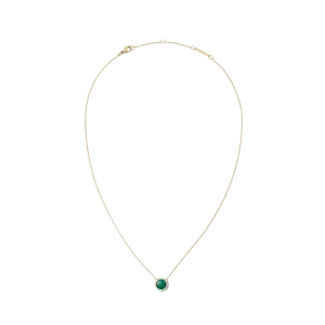 Audrey Necklace Malachite Gold Daniel Wellington