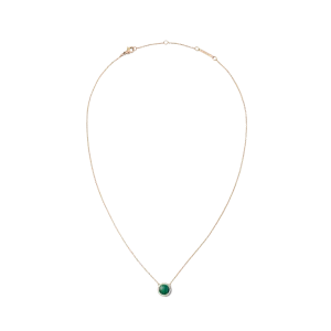 Audrey Necklace Malachite Rose Gold Daniel Wellington