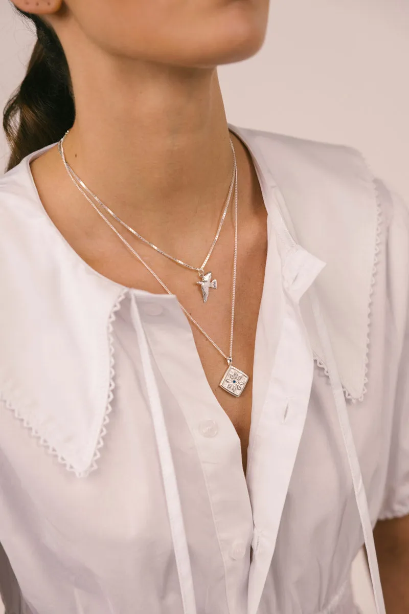 Azulejo Necklace Silver Wildthings Collectables