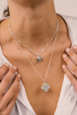 Azulejo Necklace Silver Wildthings Collectables