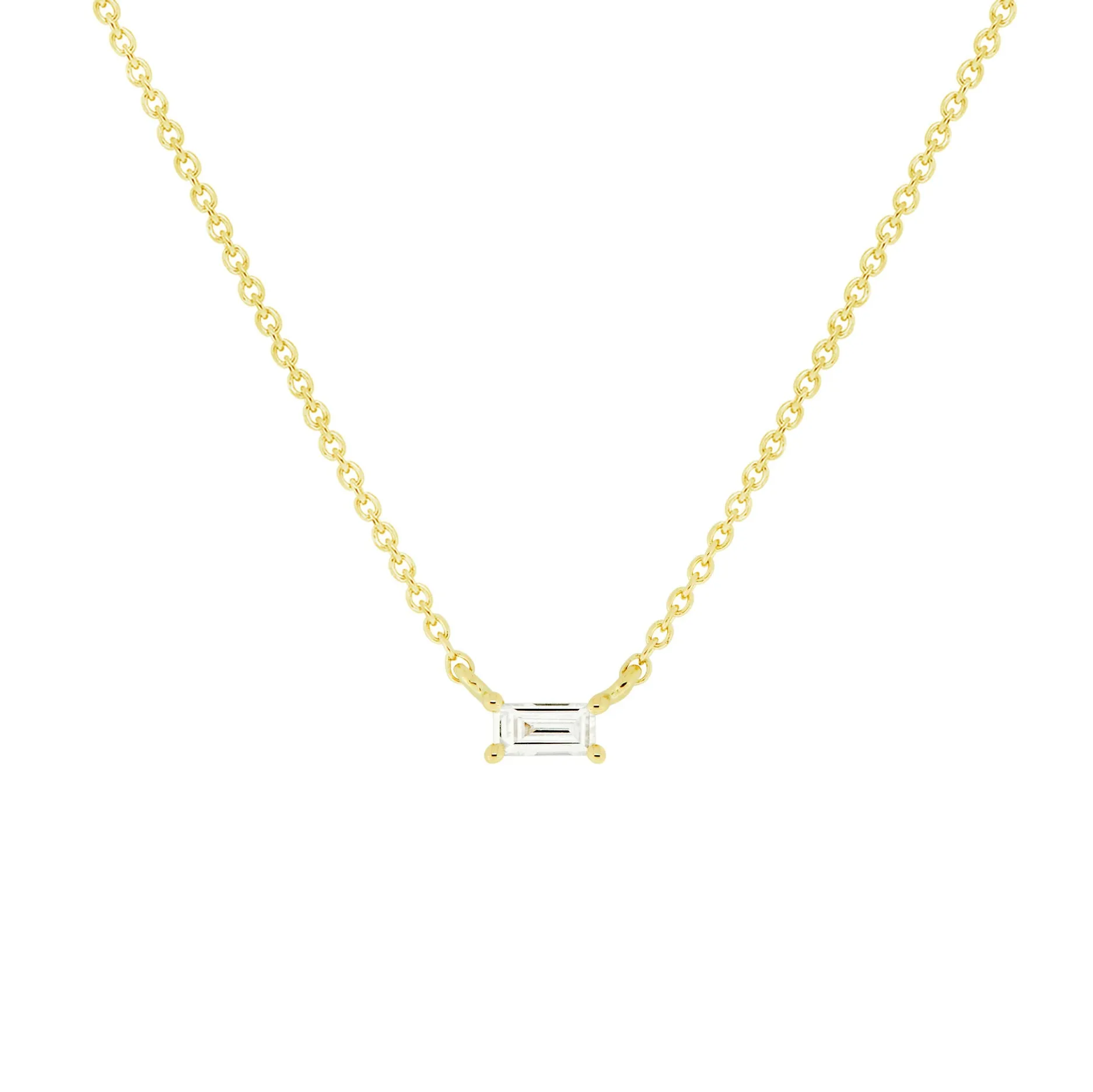 Baguette Collection Necklace 002