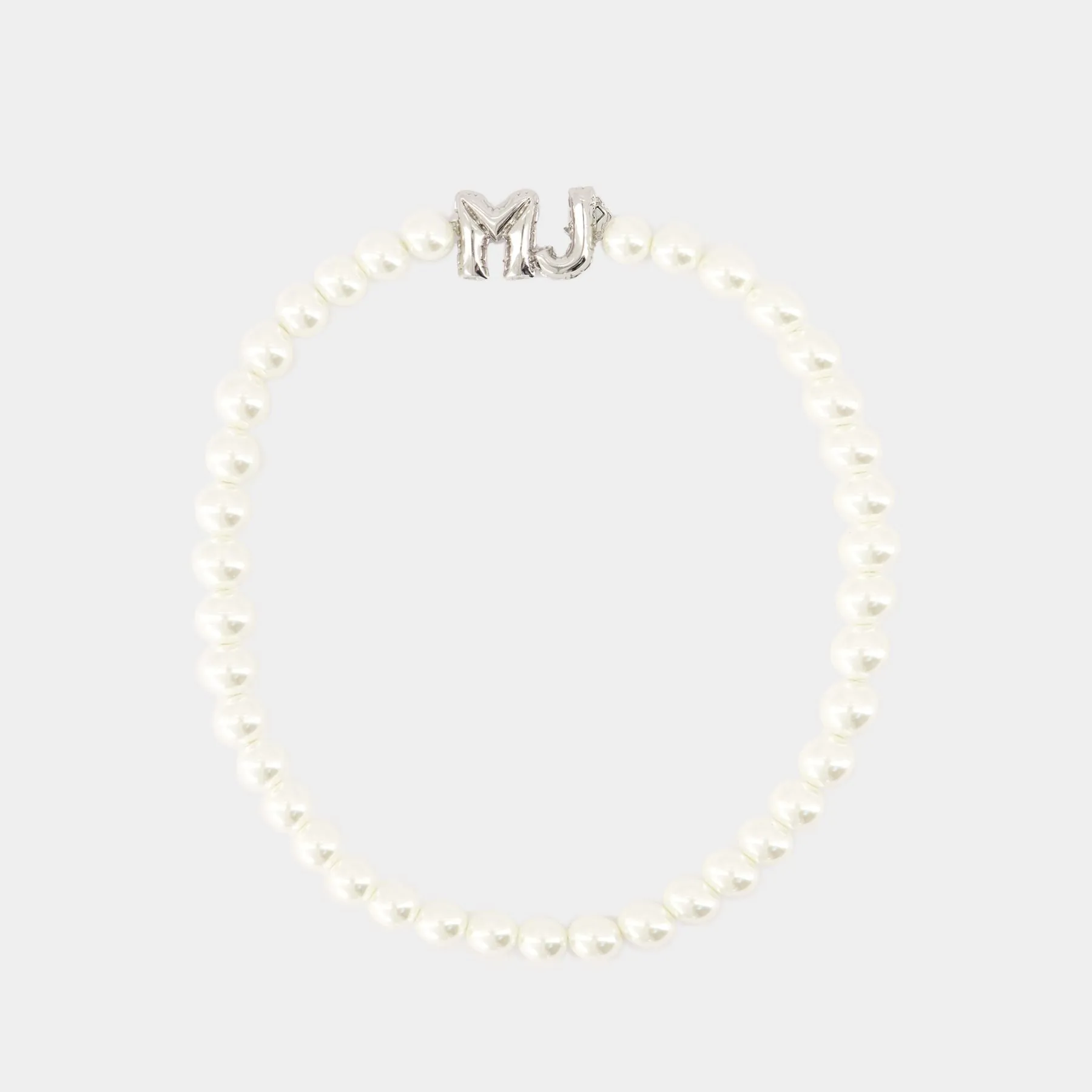 Balloon necklace - Marc Jacobs - Metal - White