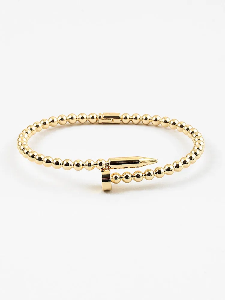 Beaded Nail Bracelet