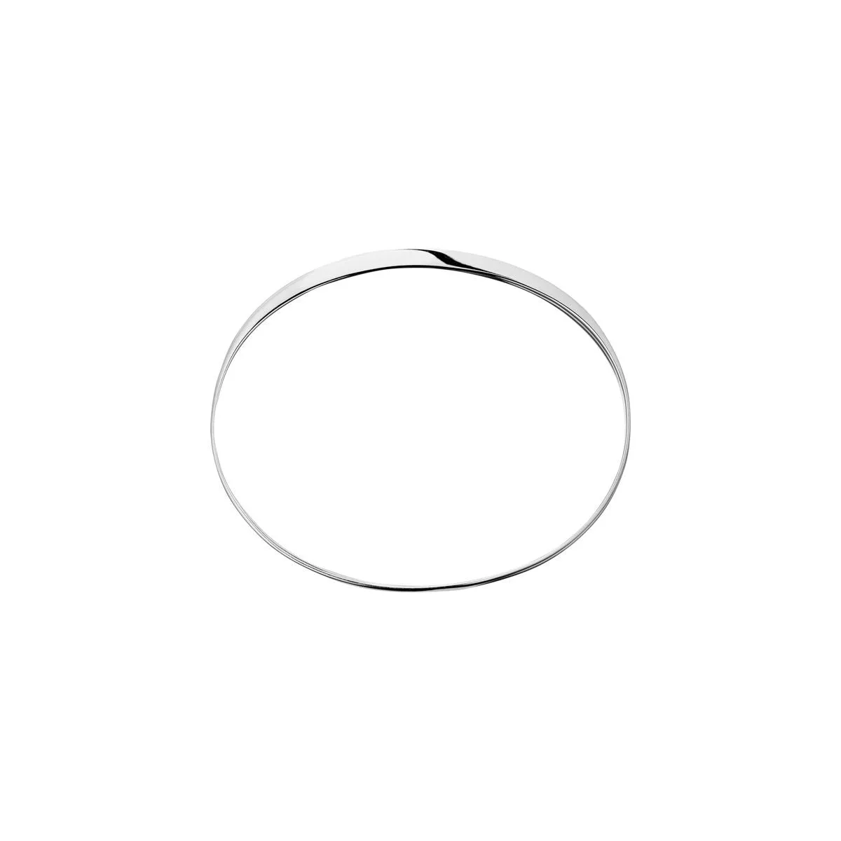 Blaze Silver Bangle