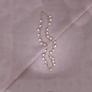 Boheme Gold Plated Necklace w. Pearls