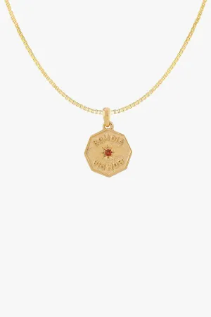 Bom Dia Necklace Gold Plated Wildthings Collectables
