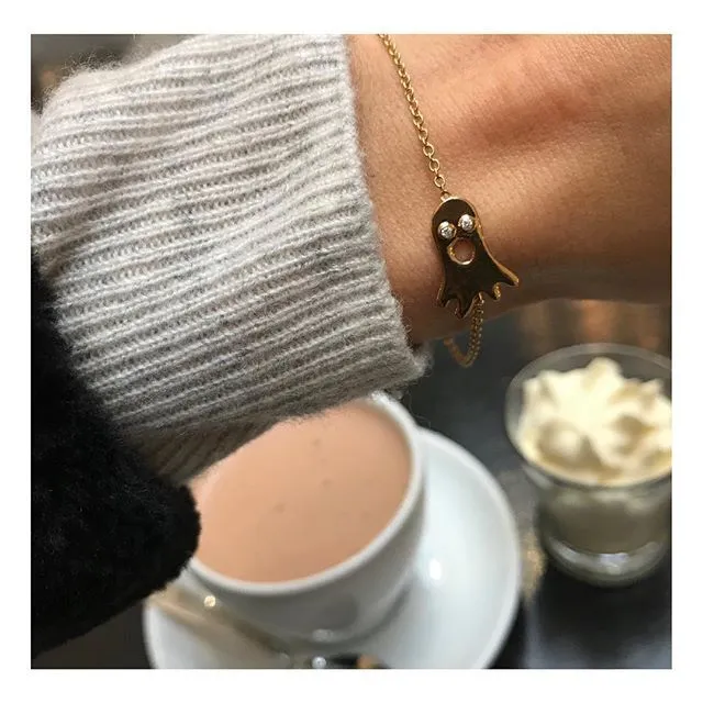Boo 18K Whitegold Bracelet w. Diamonds