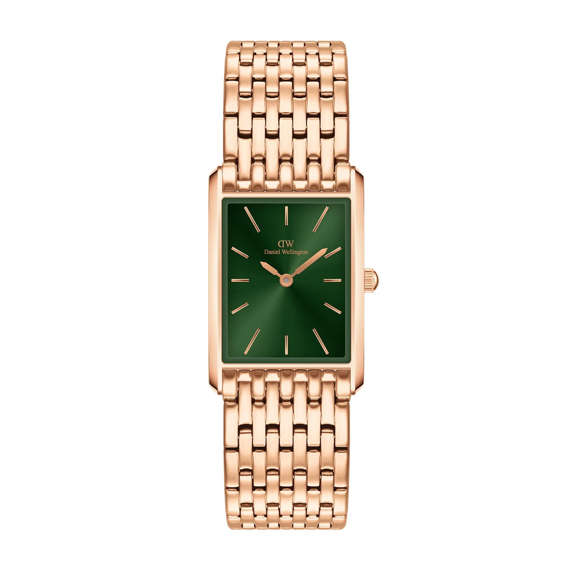 Bound 9-Link Emerald Sunray Rose Gold Daniel Wellington