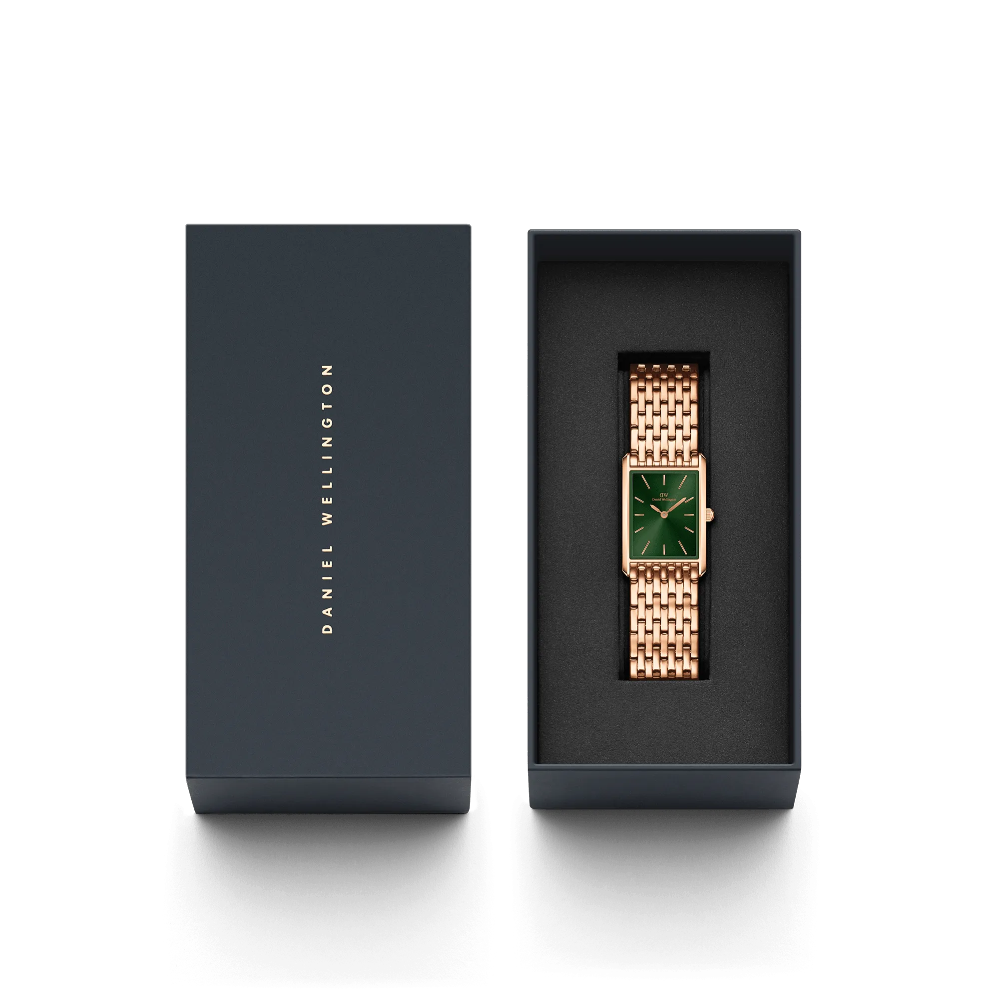 Bound 9-Link Emerald Sunray Rose Gold Daniel Wellington