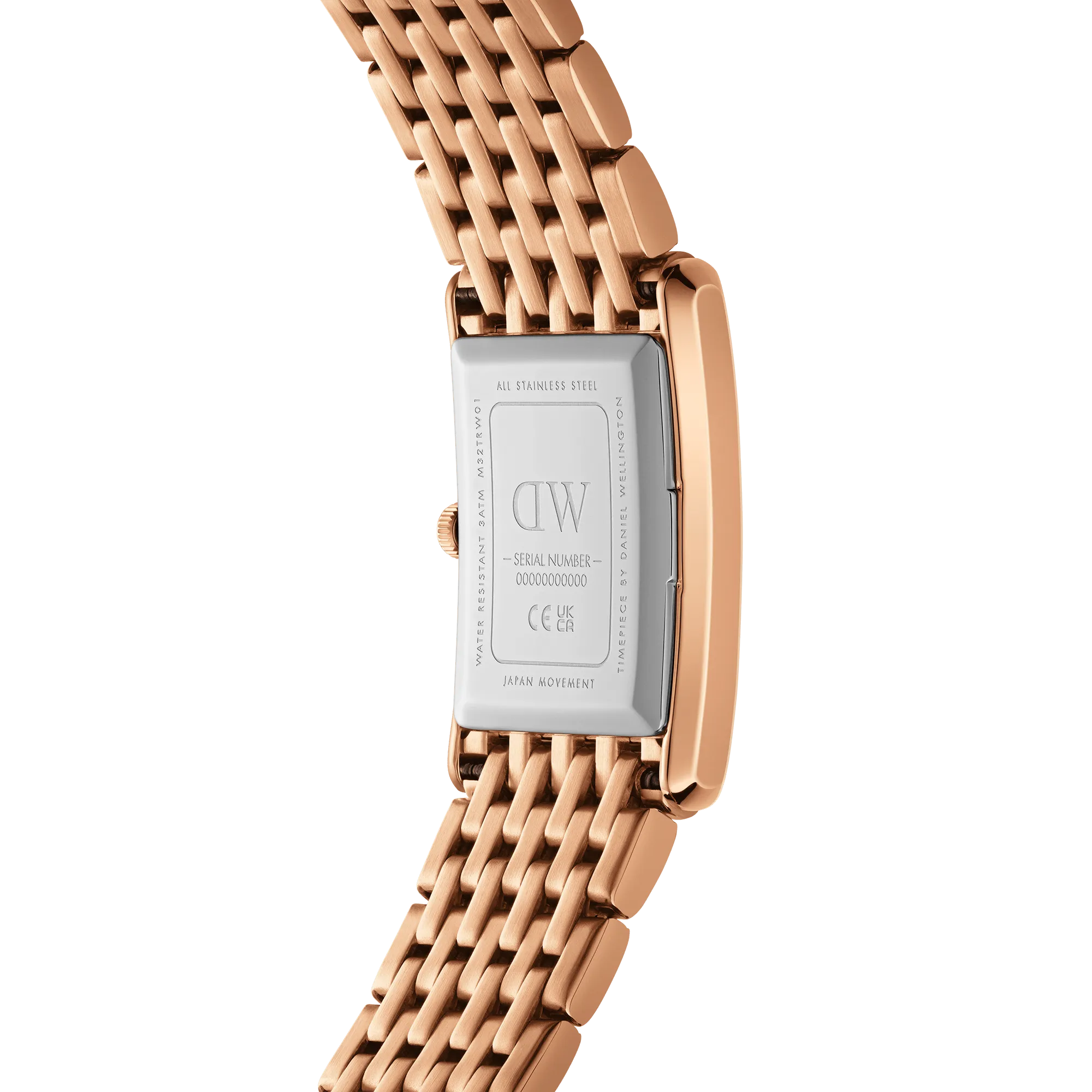 Bound 9-Link Emerald Sunray Rose Gold Daniel Wellington