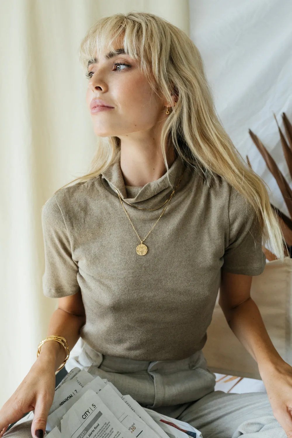 Box choker gold plated (36cm) Wildthings Collectables