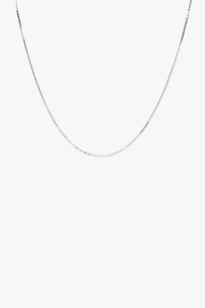 Box choker silver (36cm) Wildthings Collectables