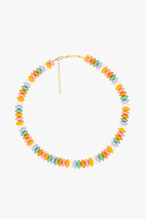 Candy Beaded Necklace Gold Plated Wildthings Collectables