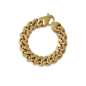 Chain Link 18K Gold Plated Bracelet