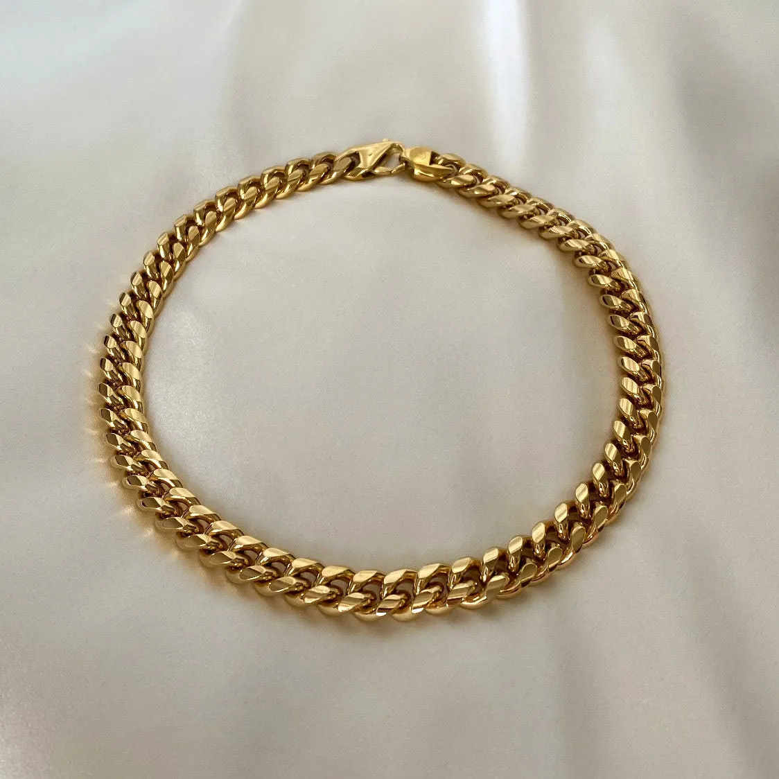 Chain Link 18K Gold Plated Necklace