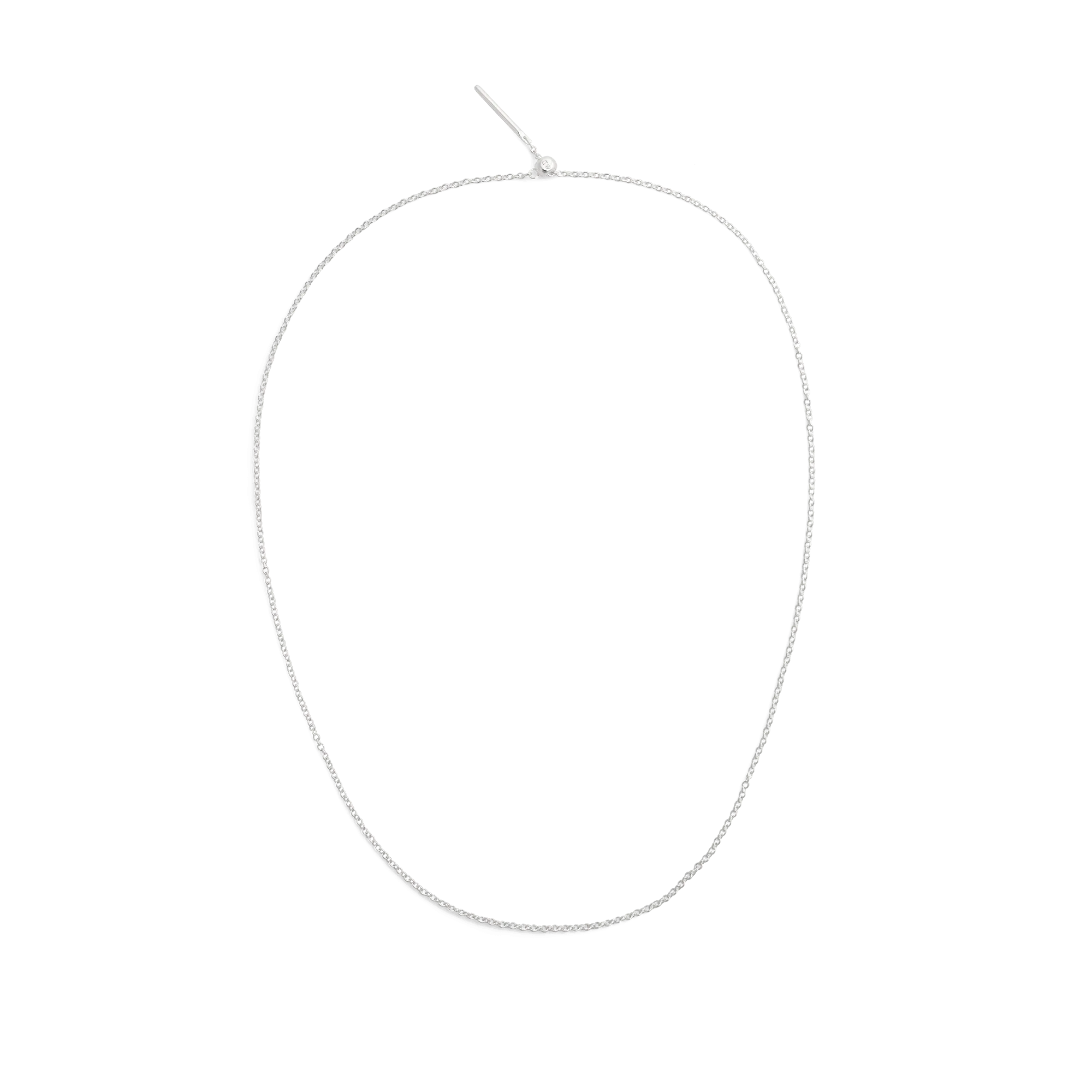 Charms Chain Necklace Sterling S925 Sterling Silver Daniel Wellington