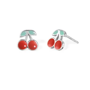 Cherry Stud Earrings