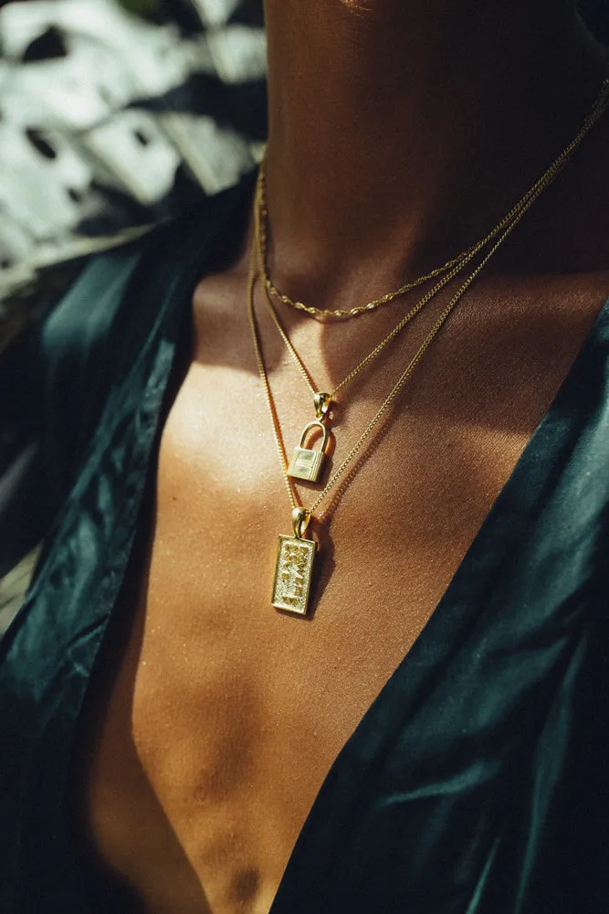 Choker gold plated (36cm) Wildthings Collectables