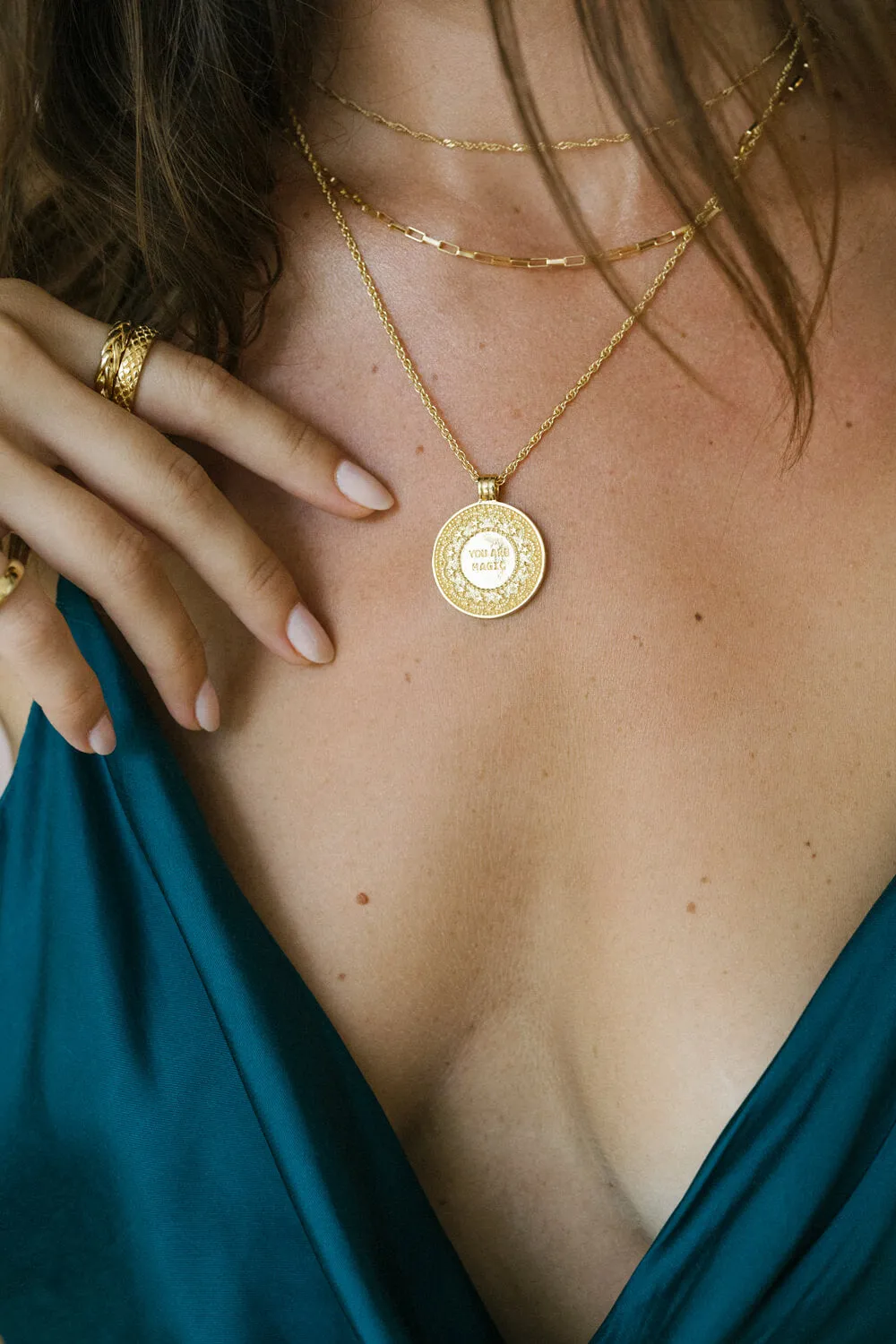 Choker gold plated (36cm) Wildthings Collectables