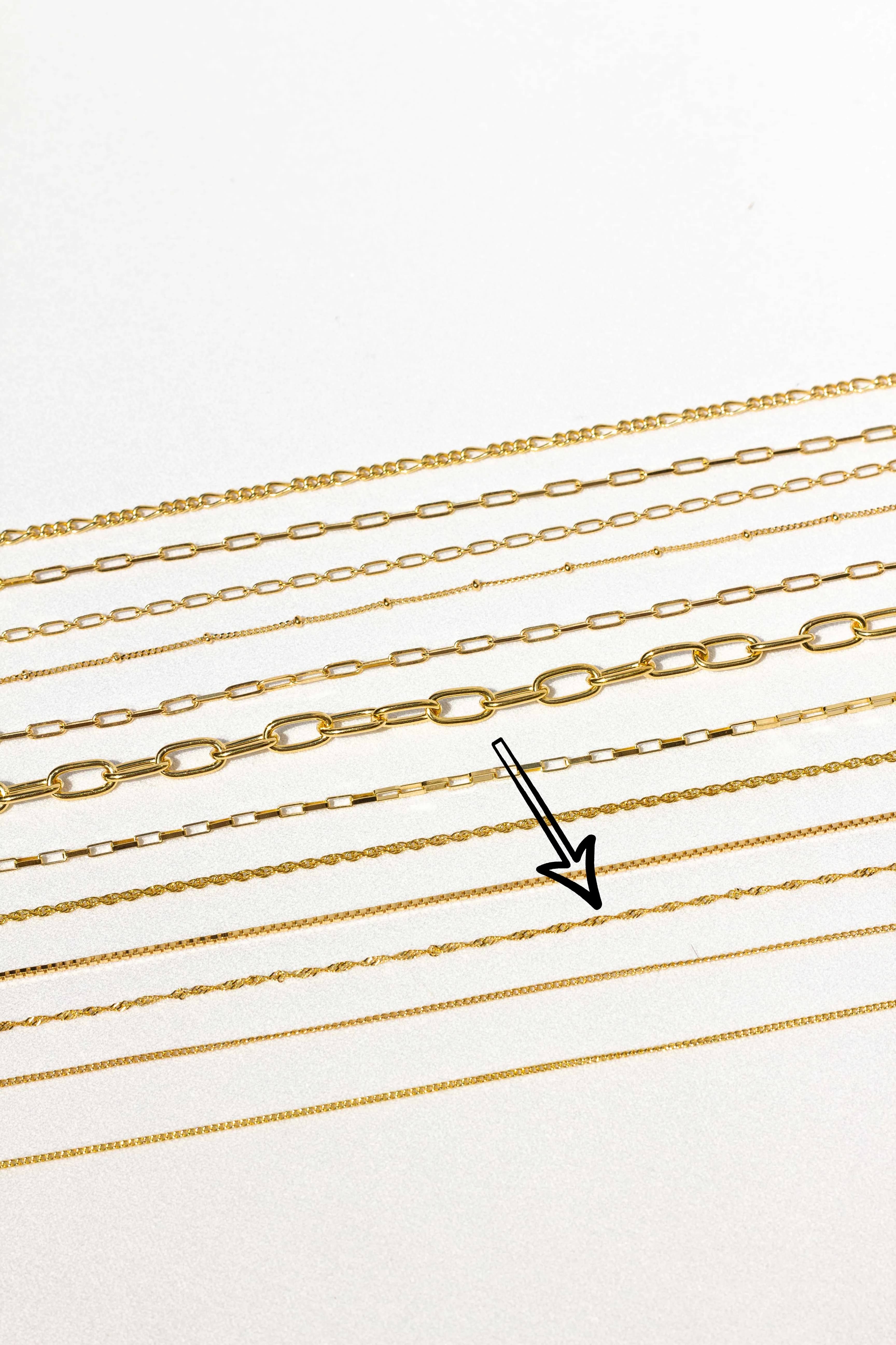 Choker gold plated (36cm) Wildthings Collectables
