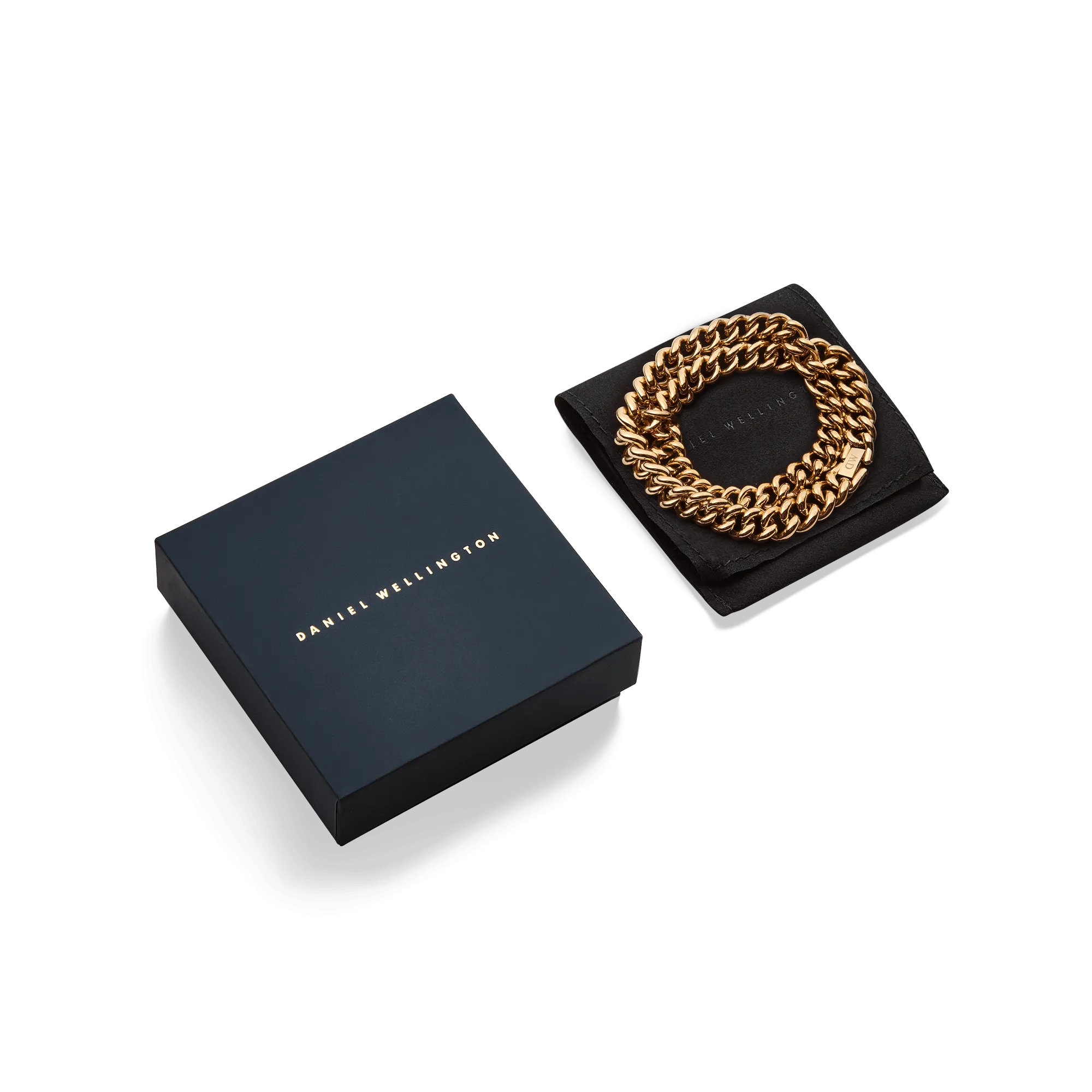 Chunky Chain Necklace Gold Daniel Wellington