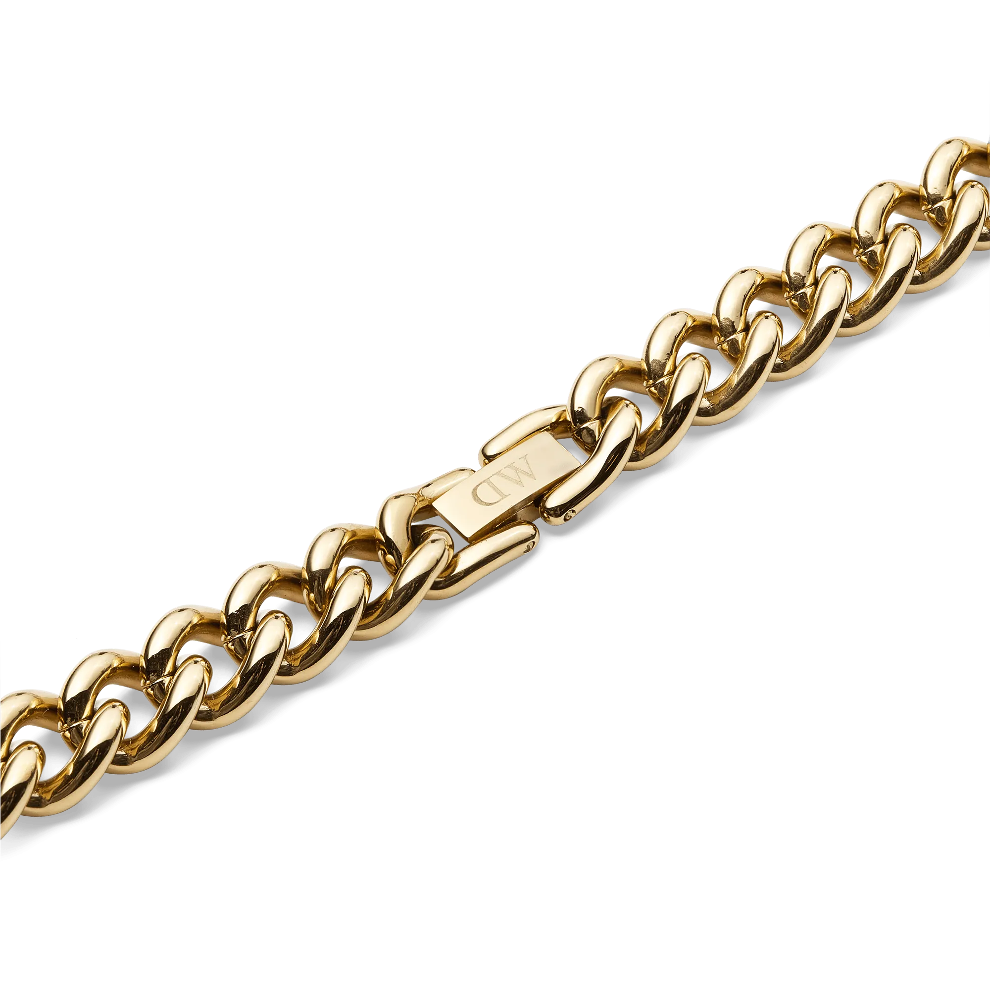 Chunky Chain Necklace Gold Daniel Wellington