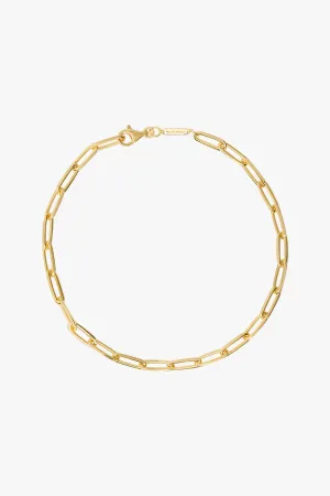 Chunky chain necklace gold plated (43cm) Wildthings Collectables