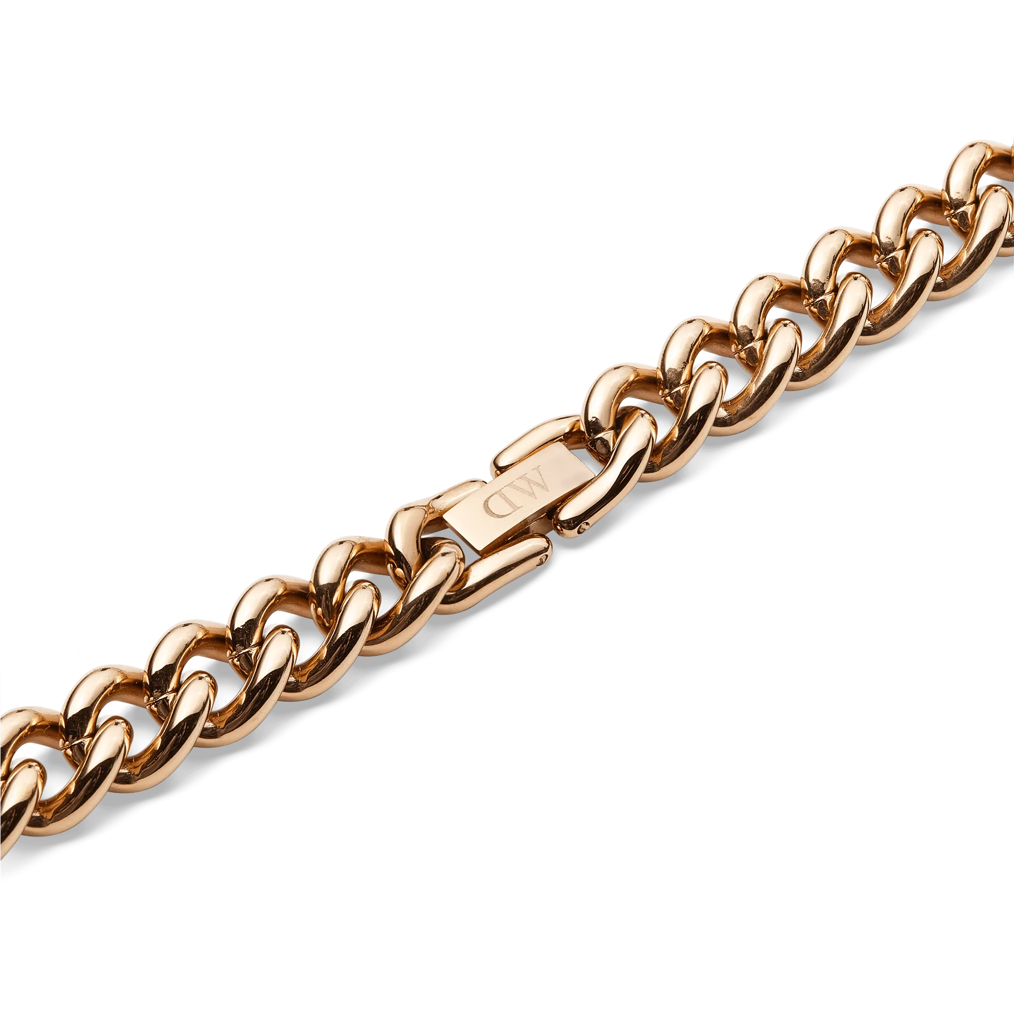 Chunky Chain Necklace Rose Gold Daniel Wellington