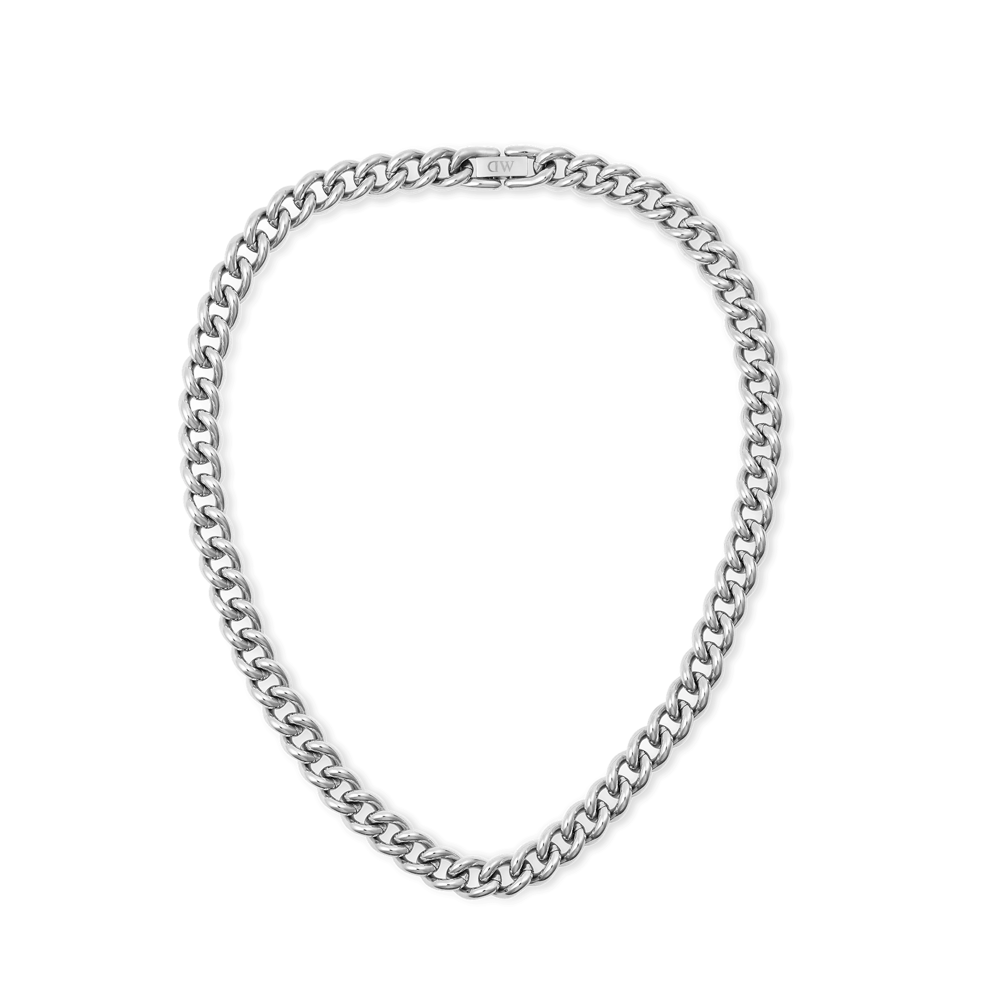 Chunky Chain Necklace Silver Daniel Wellington