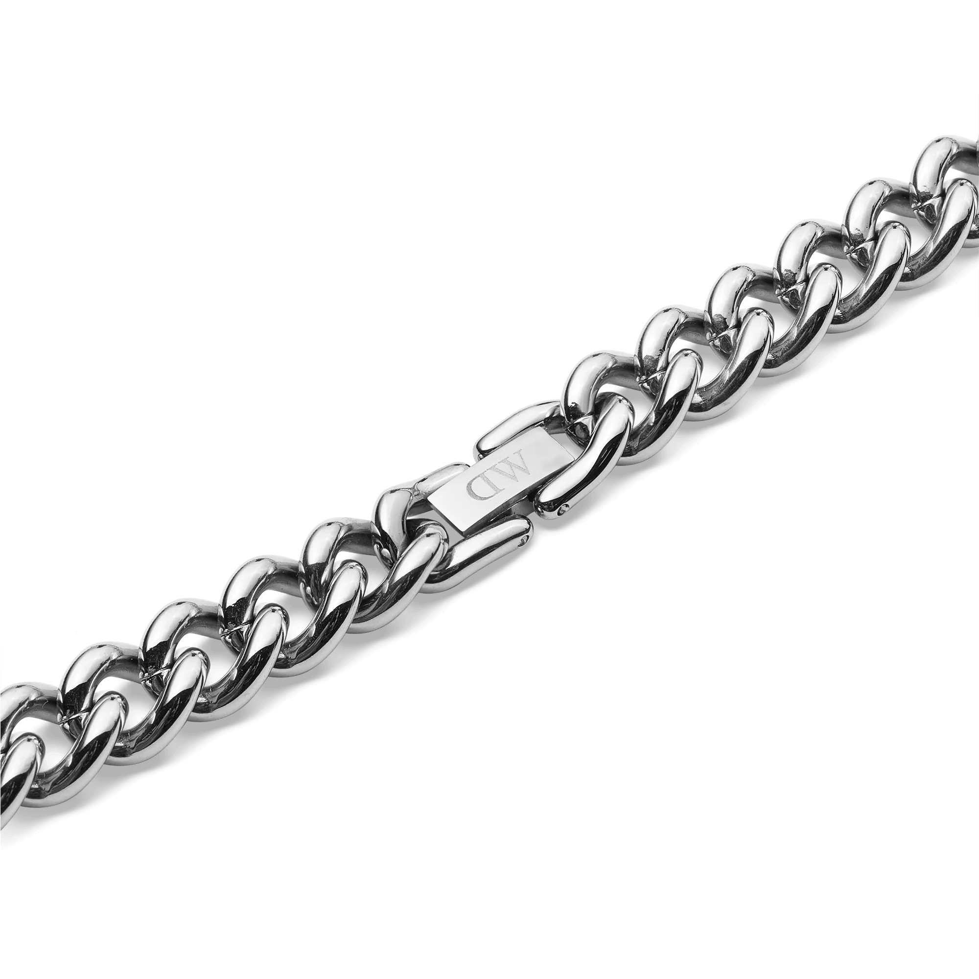 Chunky Chain Necklace Silver Daniel Wellington