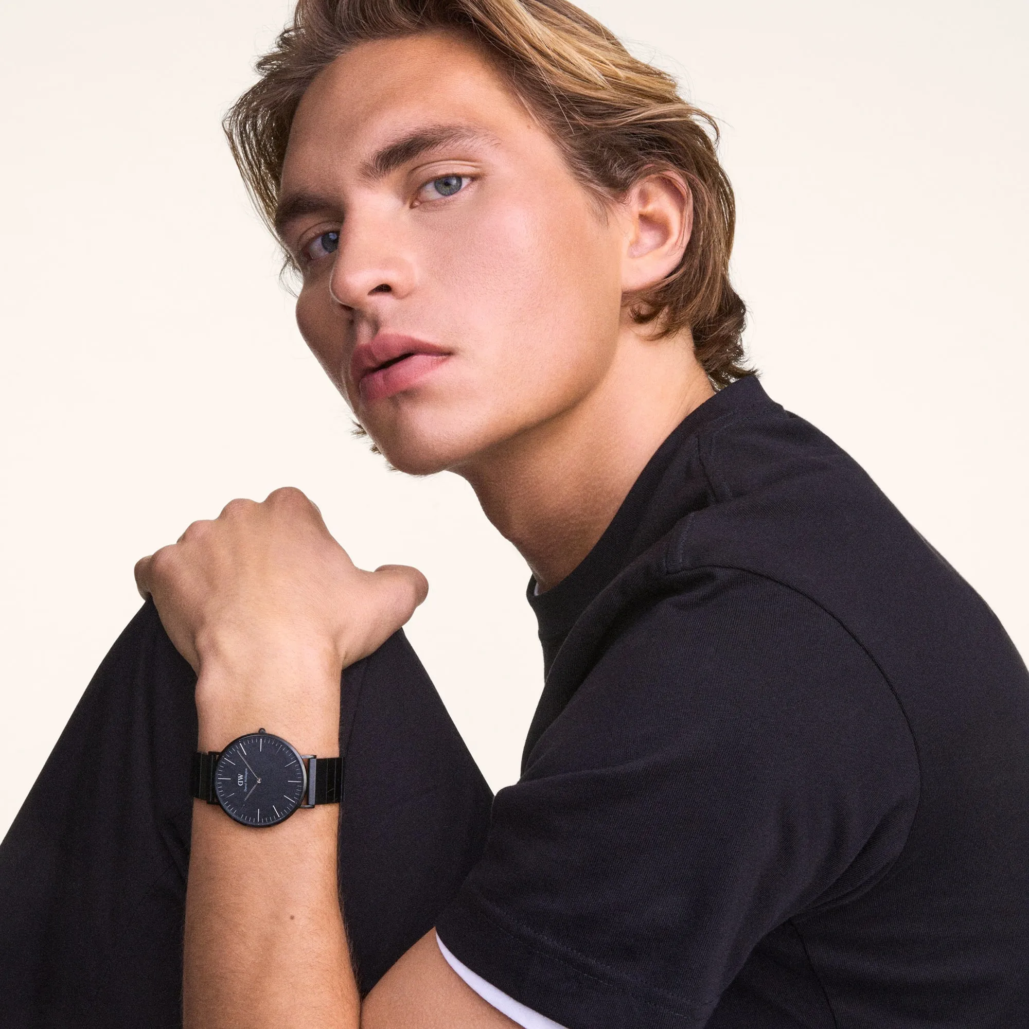 Classic Piano Link Graphite Unitone Daniel Wellington