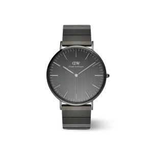 Classic Piano Link Graphite Unitone Daniel Wellington