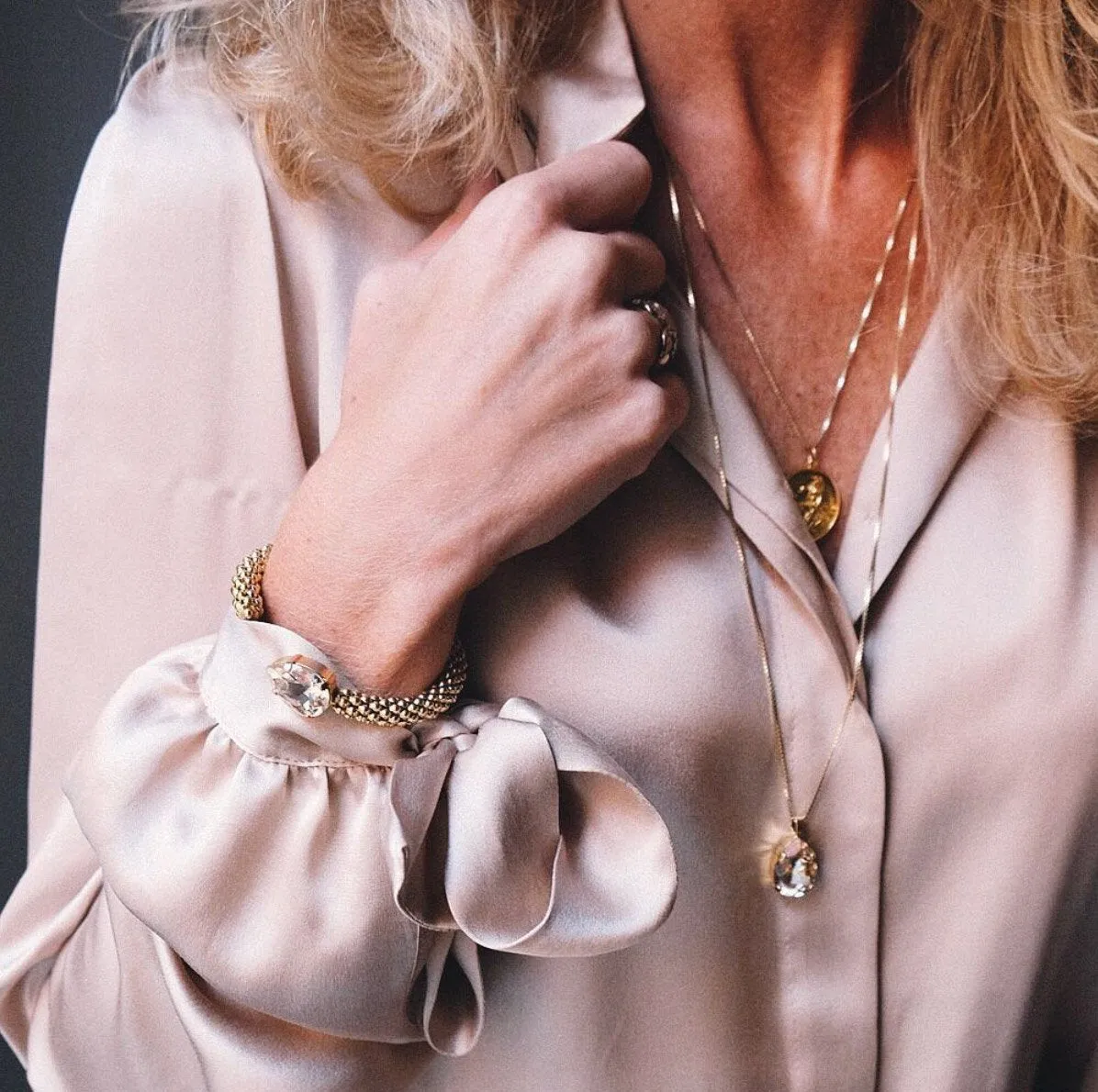Classic Rope Bracelet / Silk Caroline Svedbom