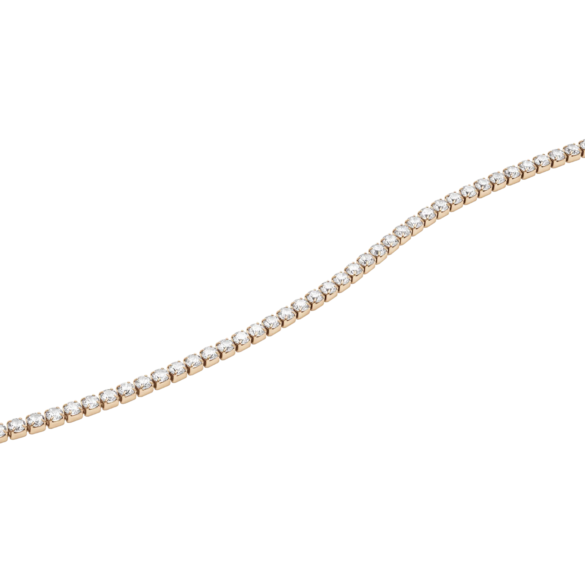 Classic Tennis Necklace Rose Gold Daniel Wellington