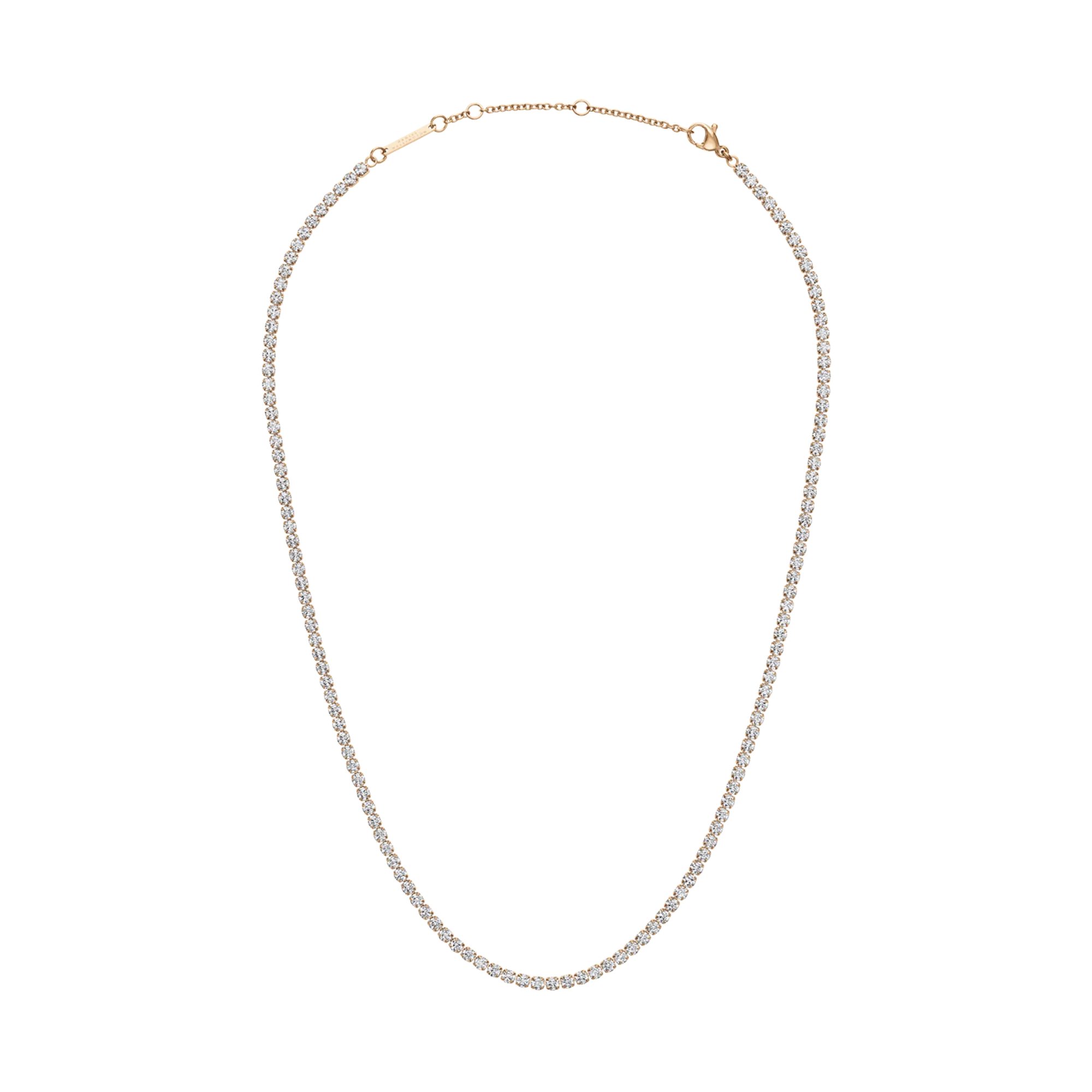 Classic Tennis Necklace Rose Gold Daniel Wellington