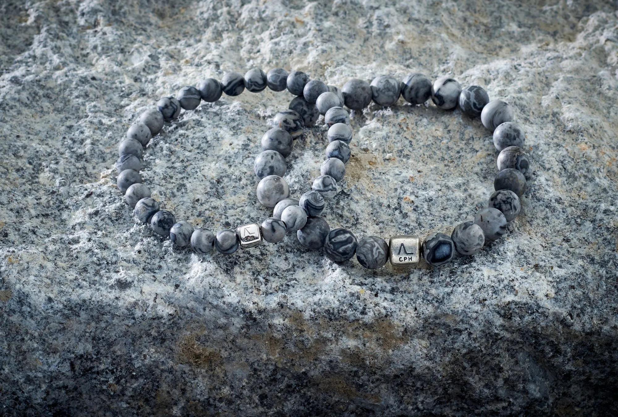 ColorUp Himalaya (8mm) Silver Bracelet