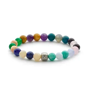 ColorUp Singapore 8mm Silver Bracelet