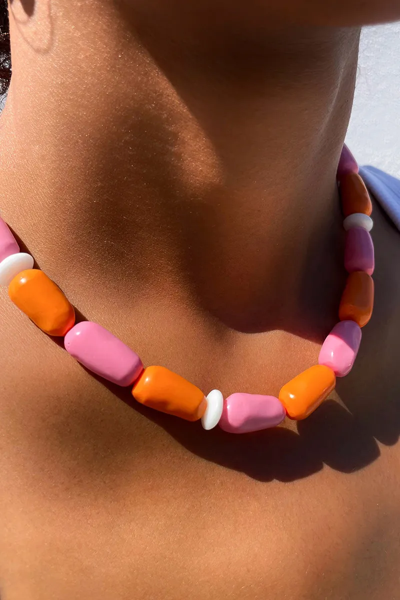 Coral Cloud Necklace Gold Plated Wildthings Collectables